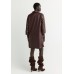 Xandres - KOBIEN - 14599-01-0491 - Faux leather jurk bruin
